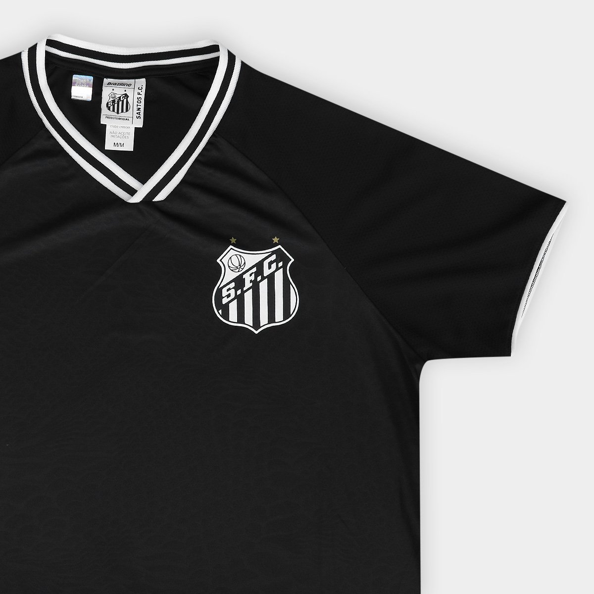 Camisa Santos Braziline Ponto Masculina - Tam: GG - 4