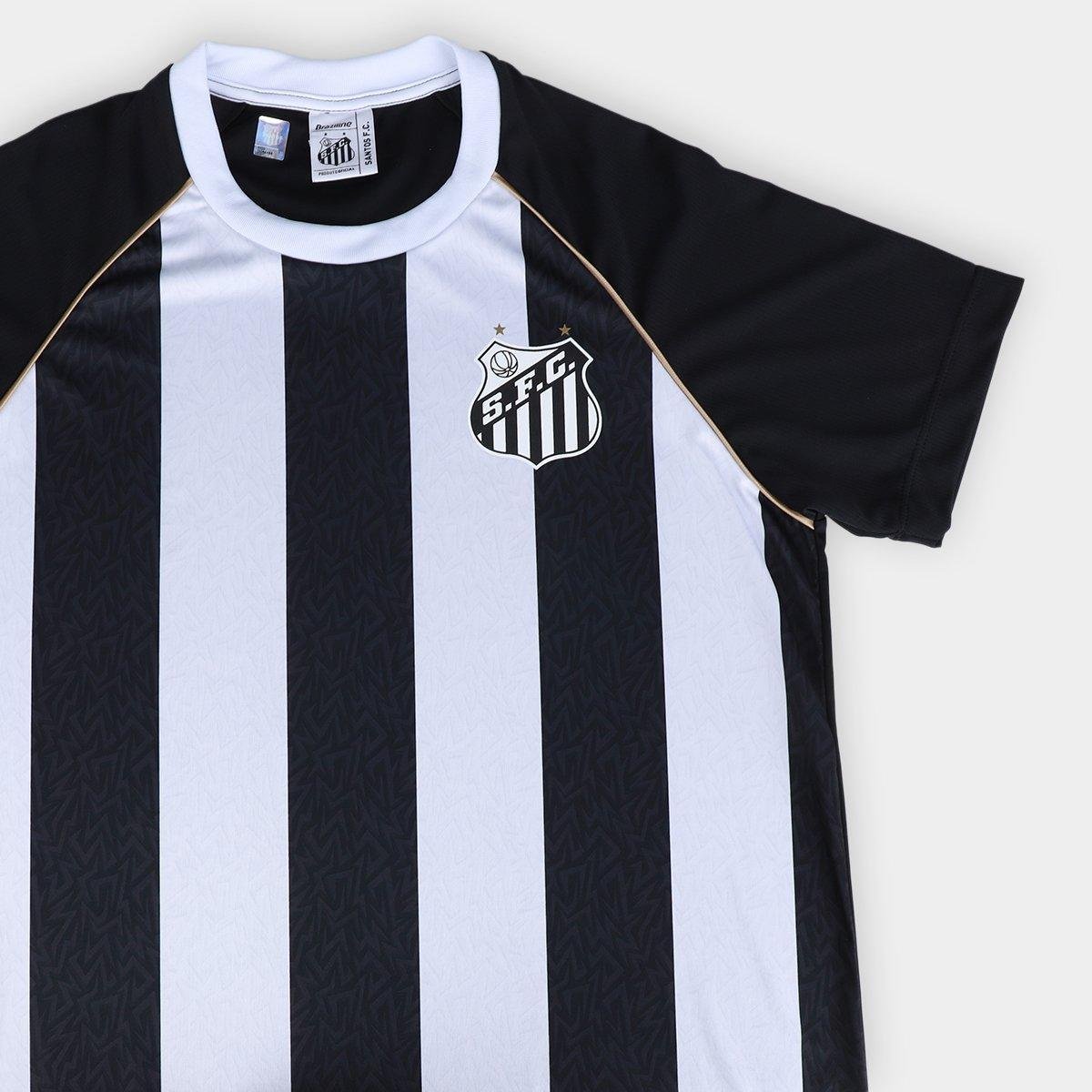 Camisa Santos Braziline Masculina - Tam: G - 5