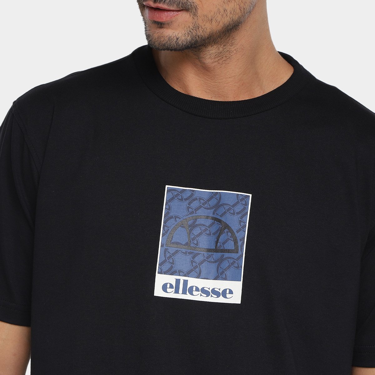 Camiseta Ellesse Estampada Logo Masculina - Tam: P - 2