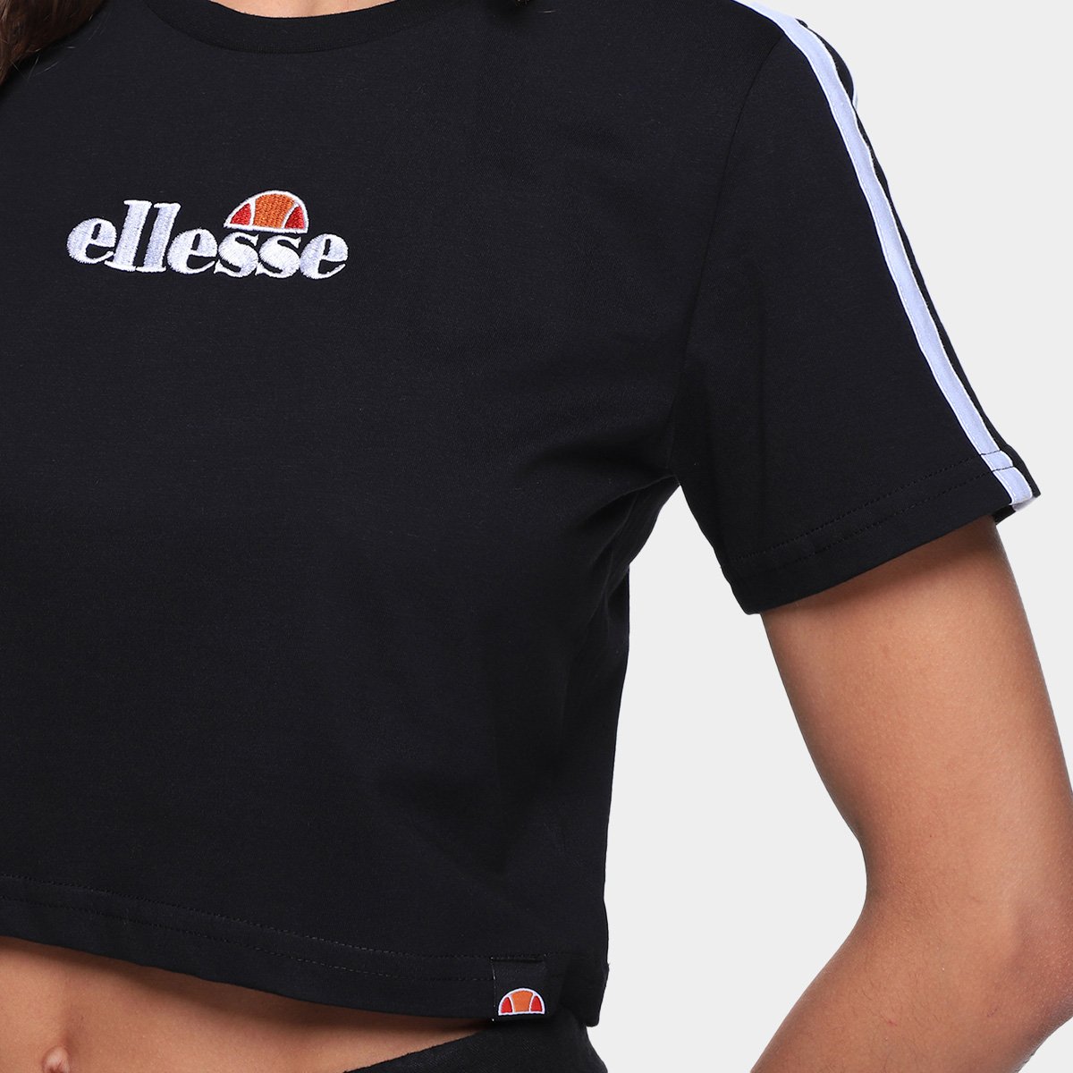 Camiseta Cropped Ellesse Manga Curta Feminina - Tam: M - 2