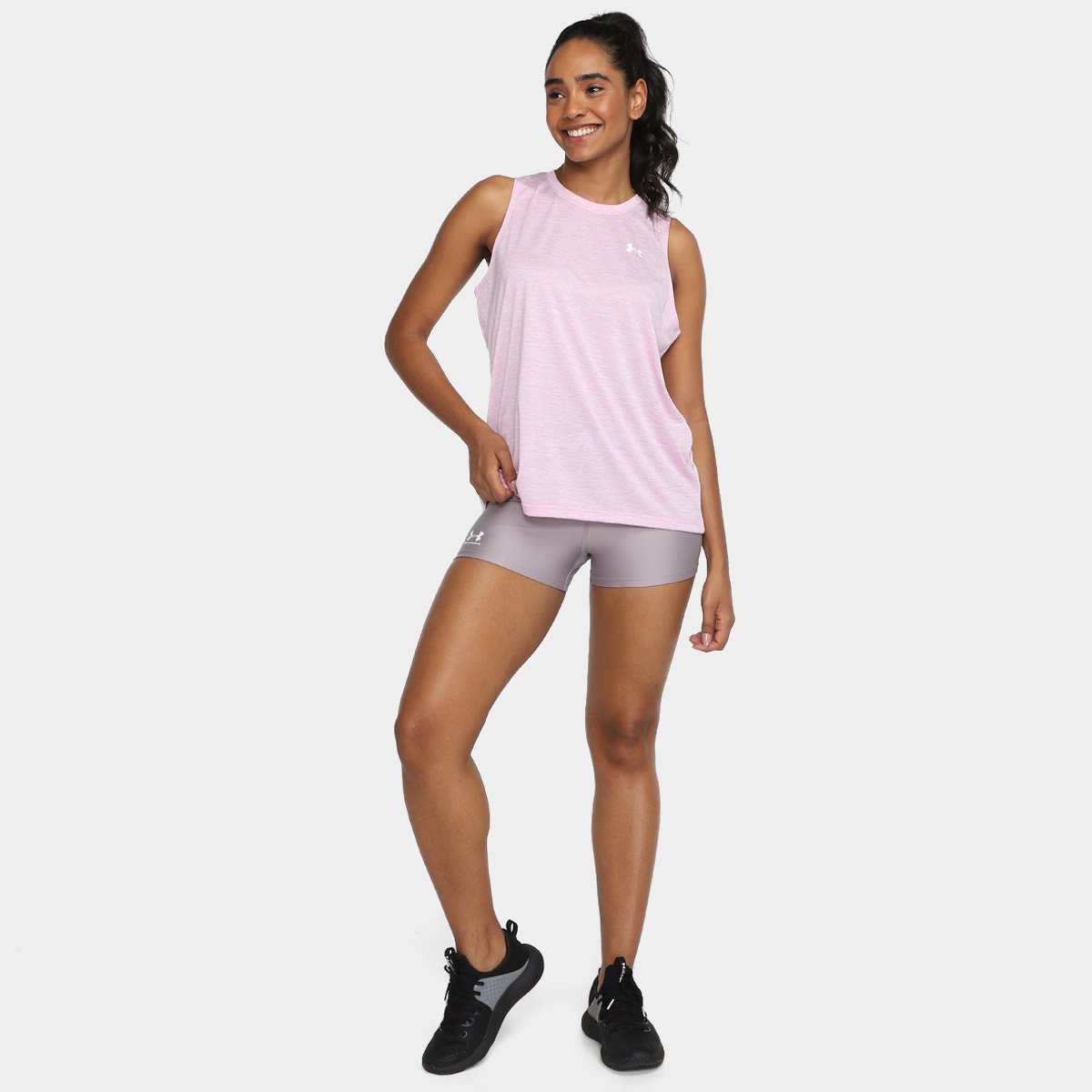 Regata Under Armour Tech Tank Twist Feminina - Tam: G - 3