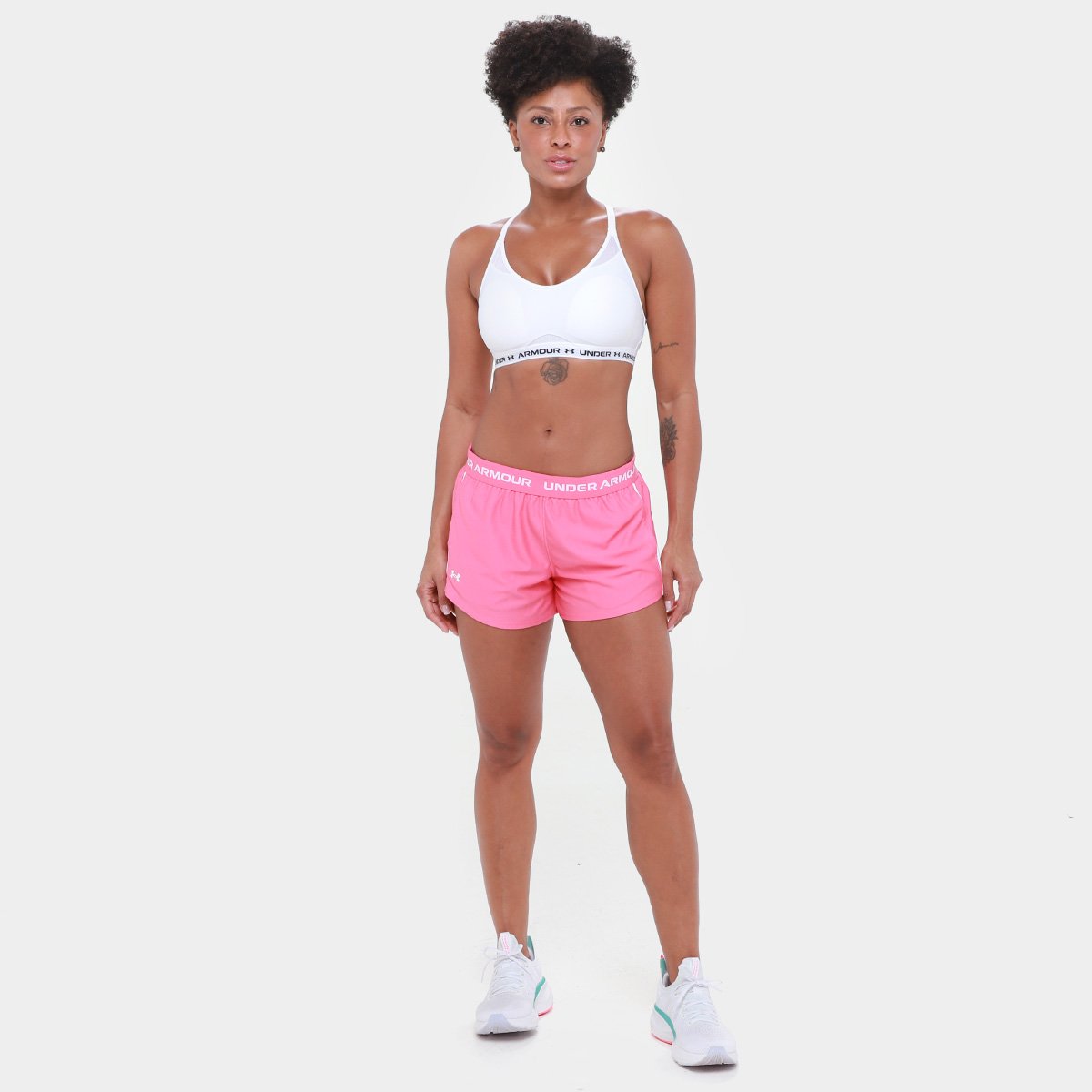 Shorts Under Armour Play Up Feminino - Tam: GG - 3