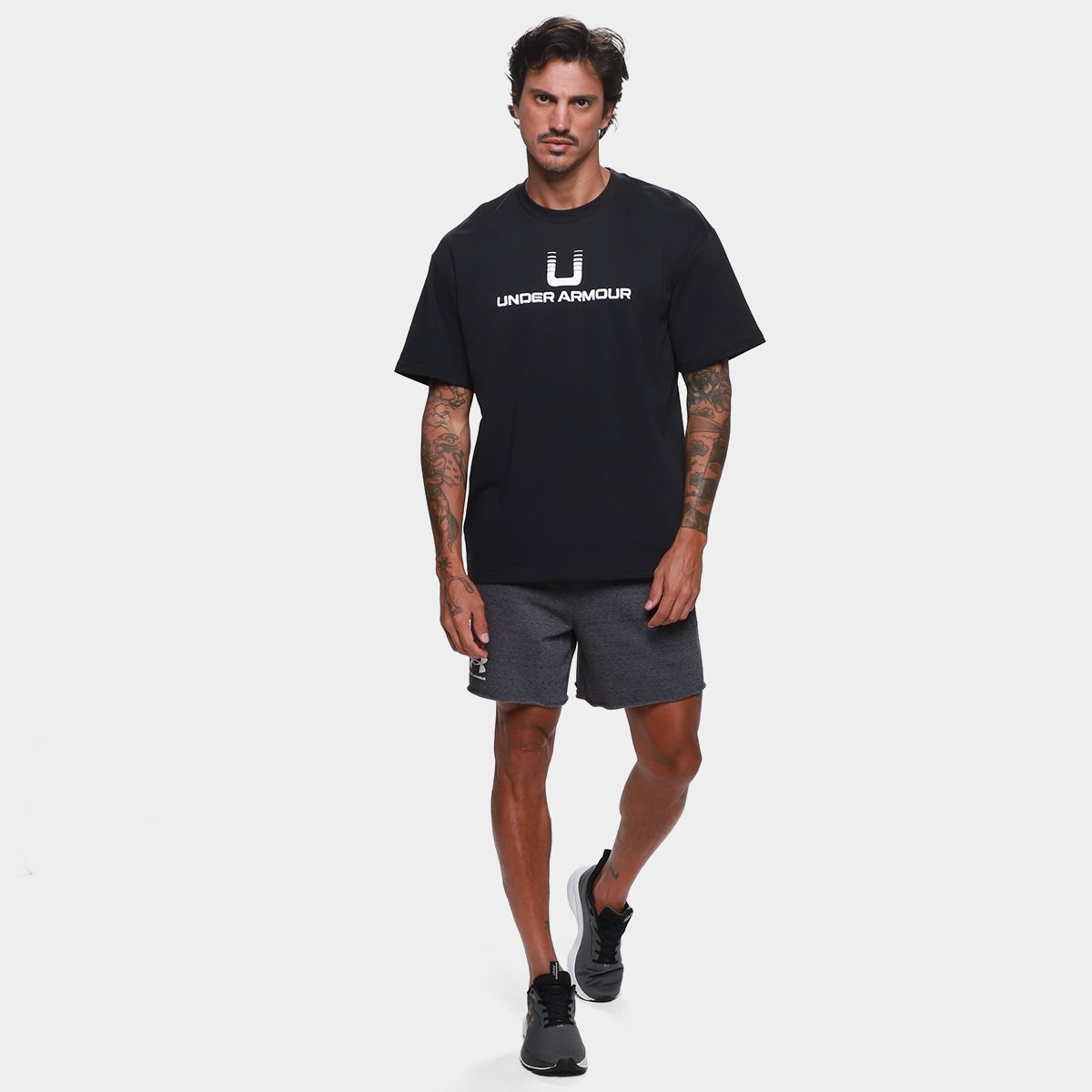 Short Under Armour Rival Terry 6In Masculino - Tam: P - 3