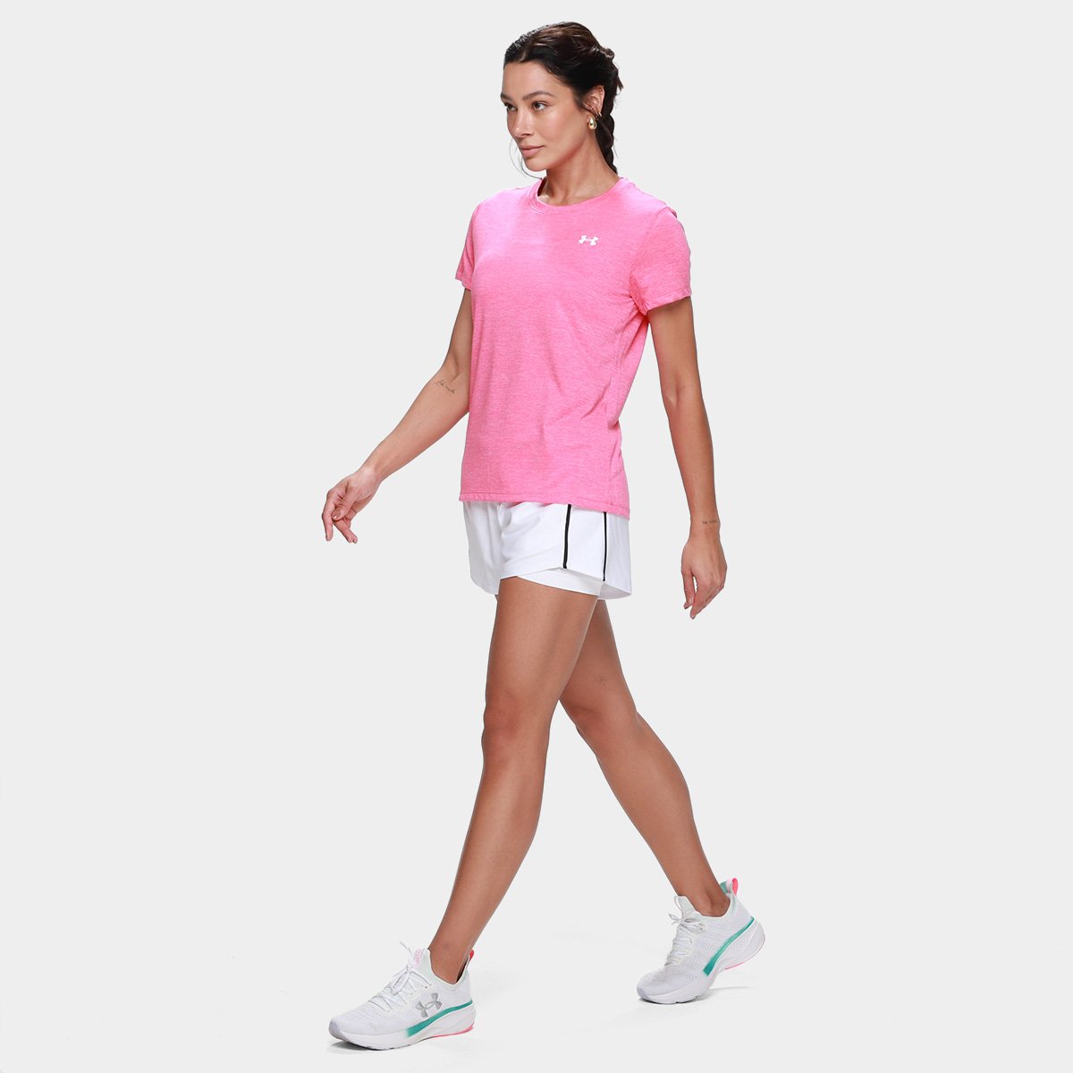 Camiseta Under Armour Tech Feminina - Tam: P - 3