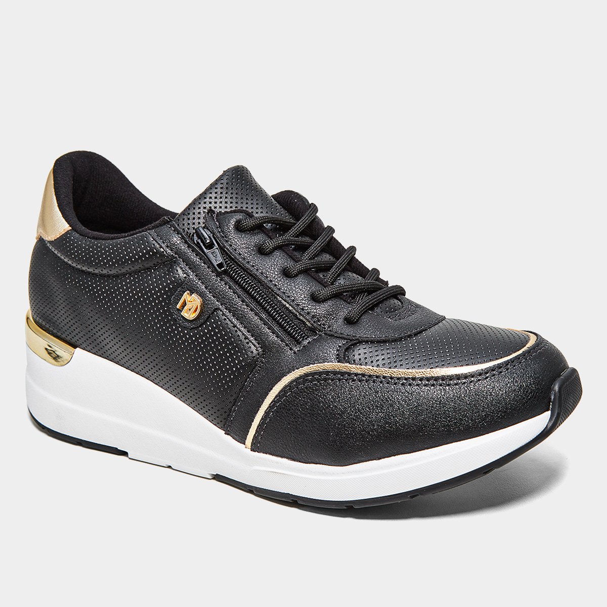 Tênis Modare Detalhe Dourado Feminino - Tam: 34 - 1