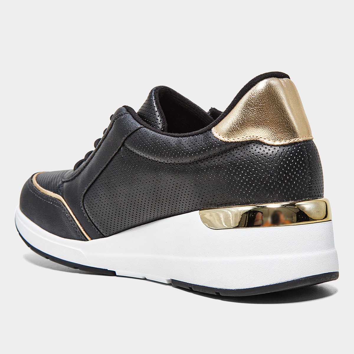 Tênis Modare Detalhe Dourado Feminino - Tam: 34 - 2