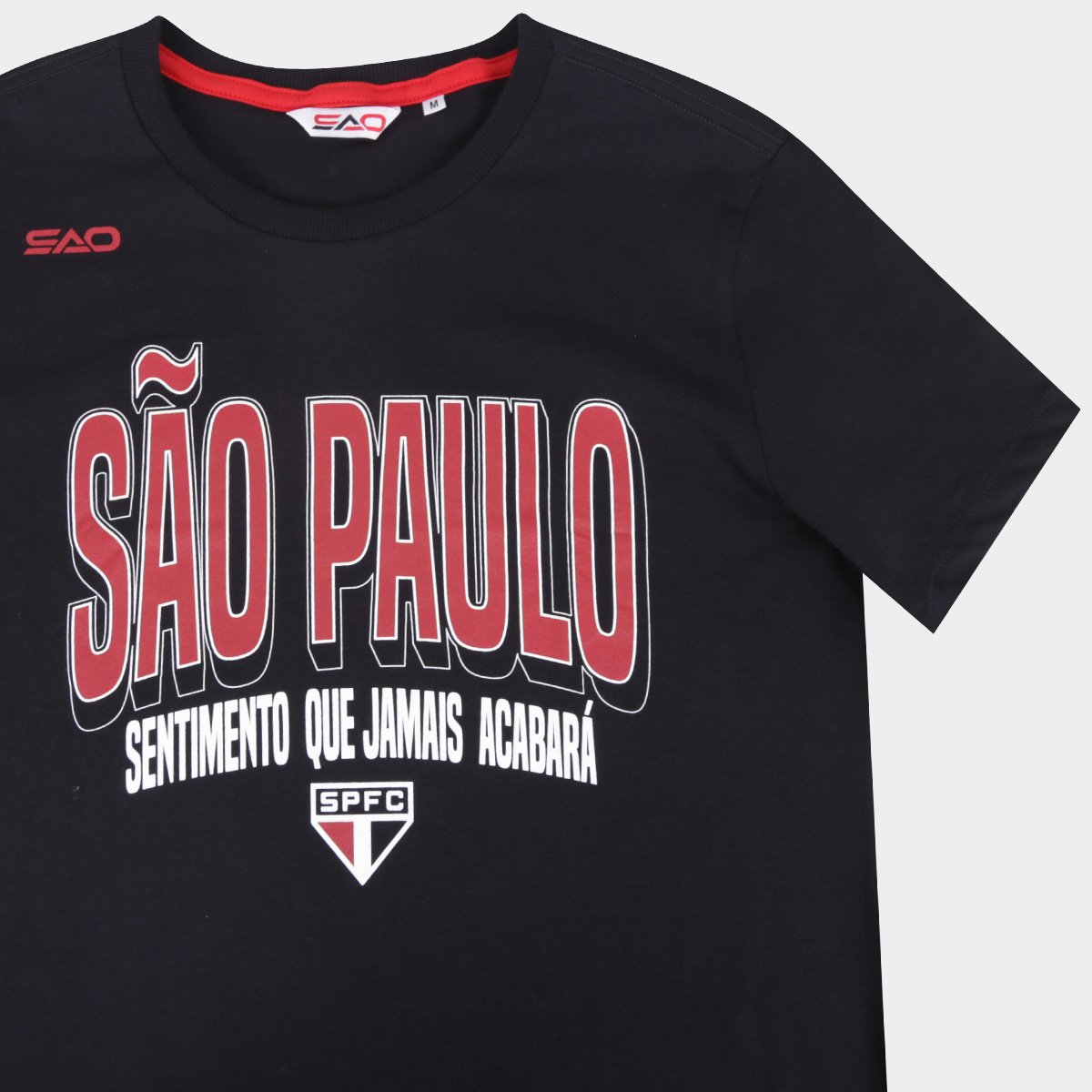 Camiseta São Paulo Casual Feminina - Tam: P - 3