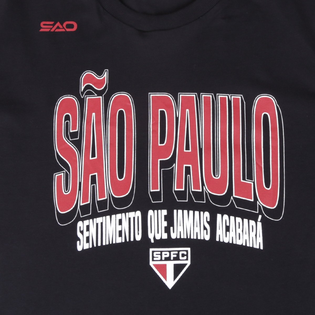 Camiseta São Paulo Casual Masculina - Tam: P - 2