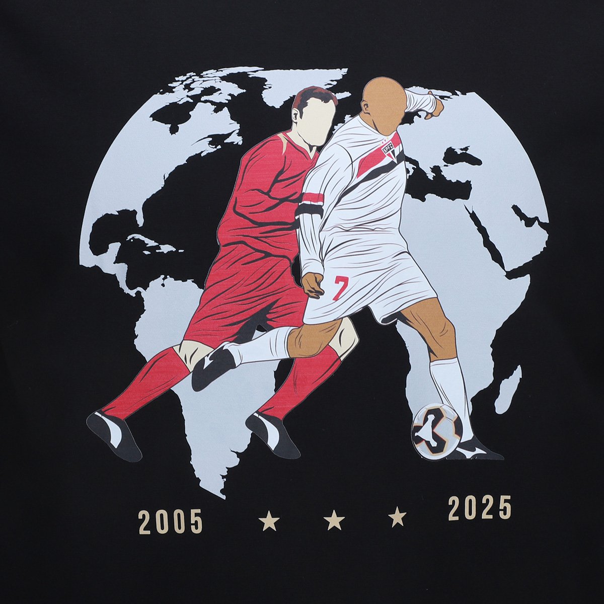 Camiseta São Paulo Mineiro Masculina - Tam: P - 2