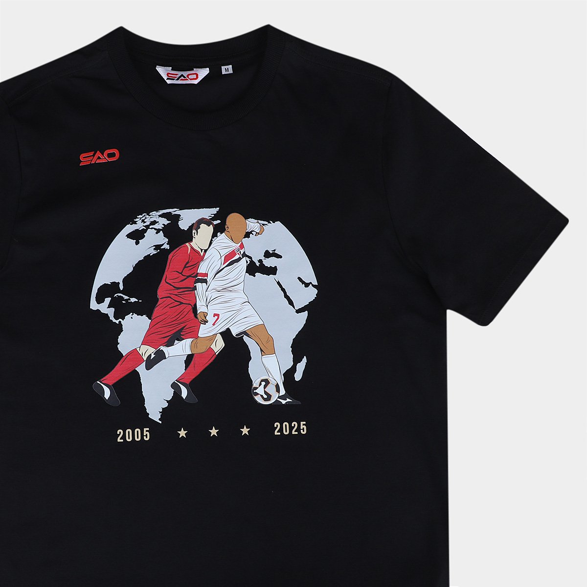 Camiseta São Paulo Mineiro Masculina - Tam: P - 4