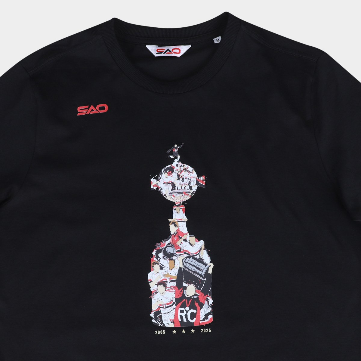 Camiseta São Paulo Taça Libertadores Masculina - Tam: P - 2