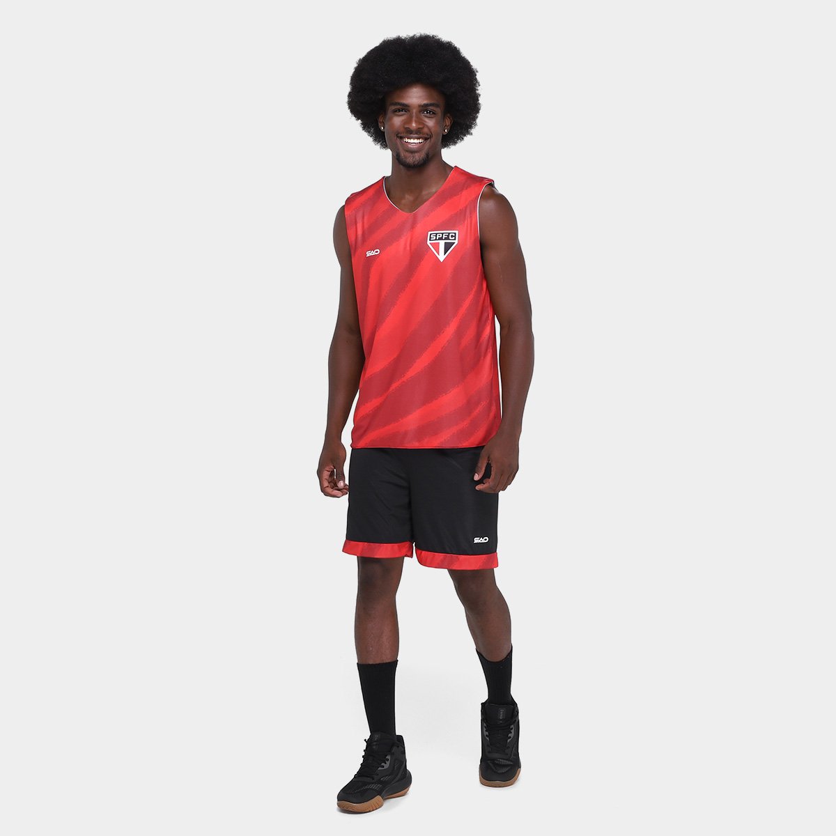 Calção São Paulo Treino Masculino - Tam: G - 3