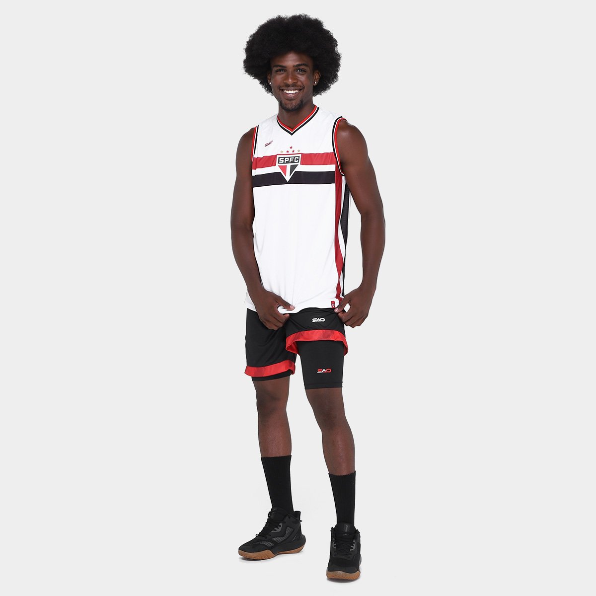 Short São Paulo II Masculino - Tam: P - 3