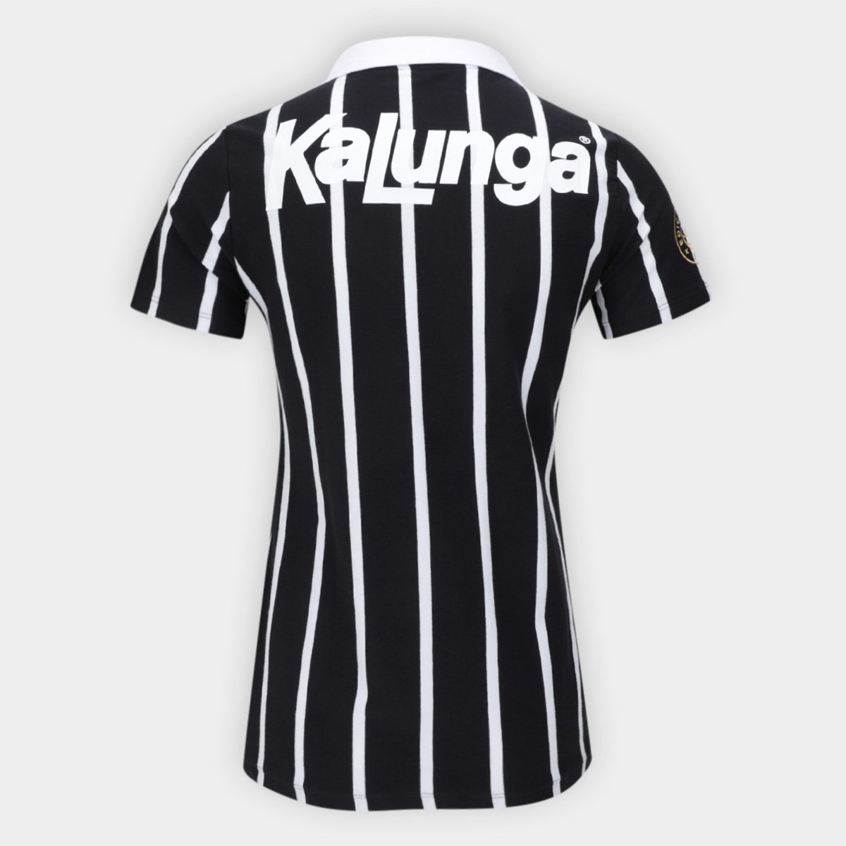 Camisa Polo Corinthians Coimbra Retrô Kalunga Feminina - Tam: G - 1