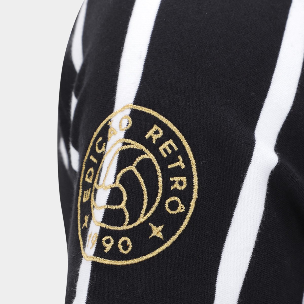 Camisa Polo Corinthians Coimbra Retrô Kalunga Feminina - Tam: G - 3