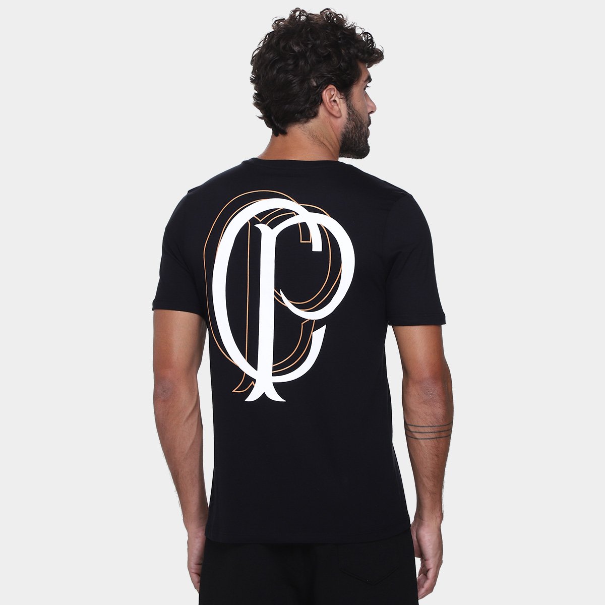 Camiseta Corinthians Coimbra Masculina - Tam: P - 1