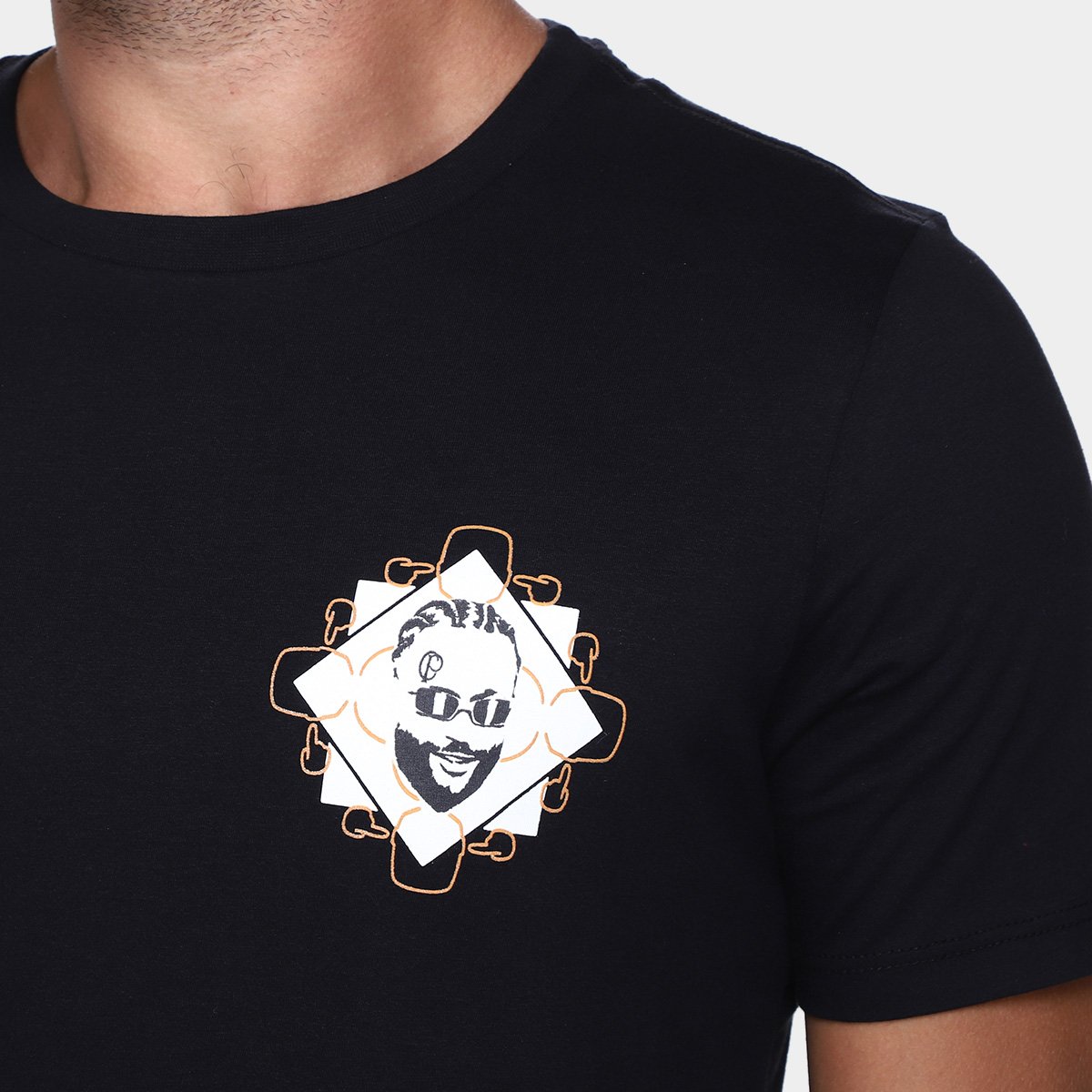 Camiseta Corinthians Coimbra Masculina - Tam: P - 2