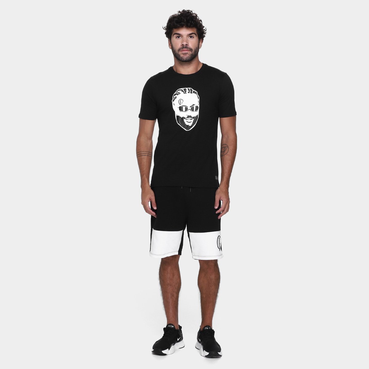 Camiseta Corinthians Coimbra Masculina - Tam: GG - 3