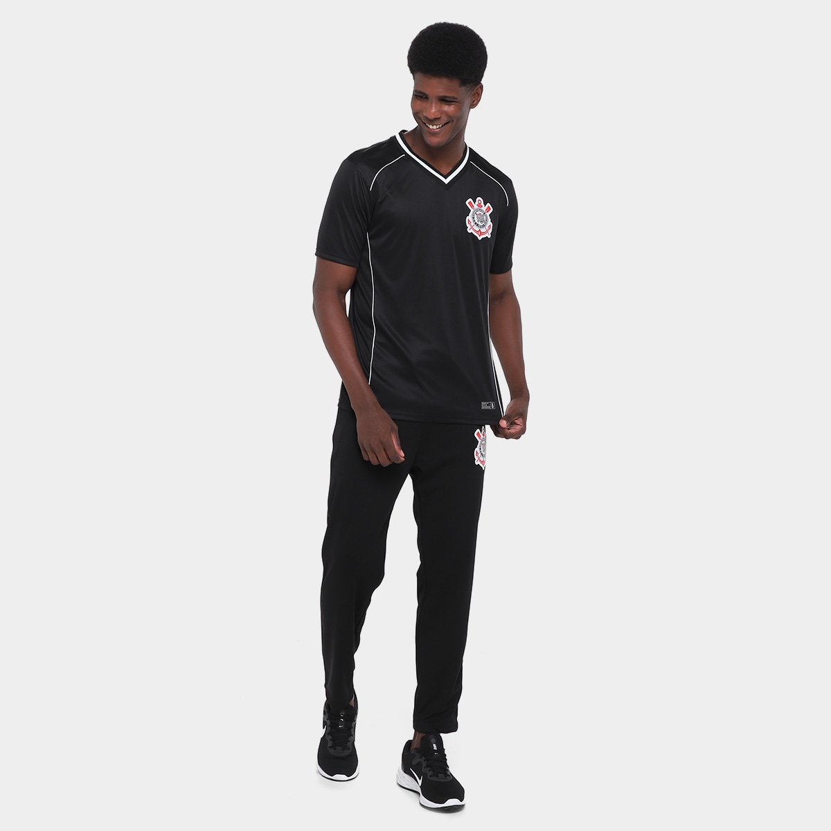 Calça Corinthians Coimbra Masculina - Tam: G - 3