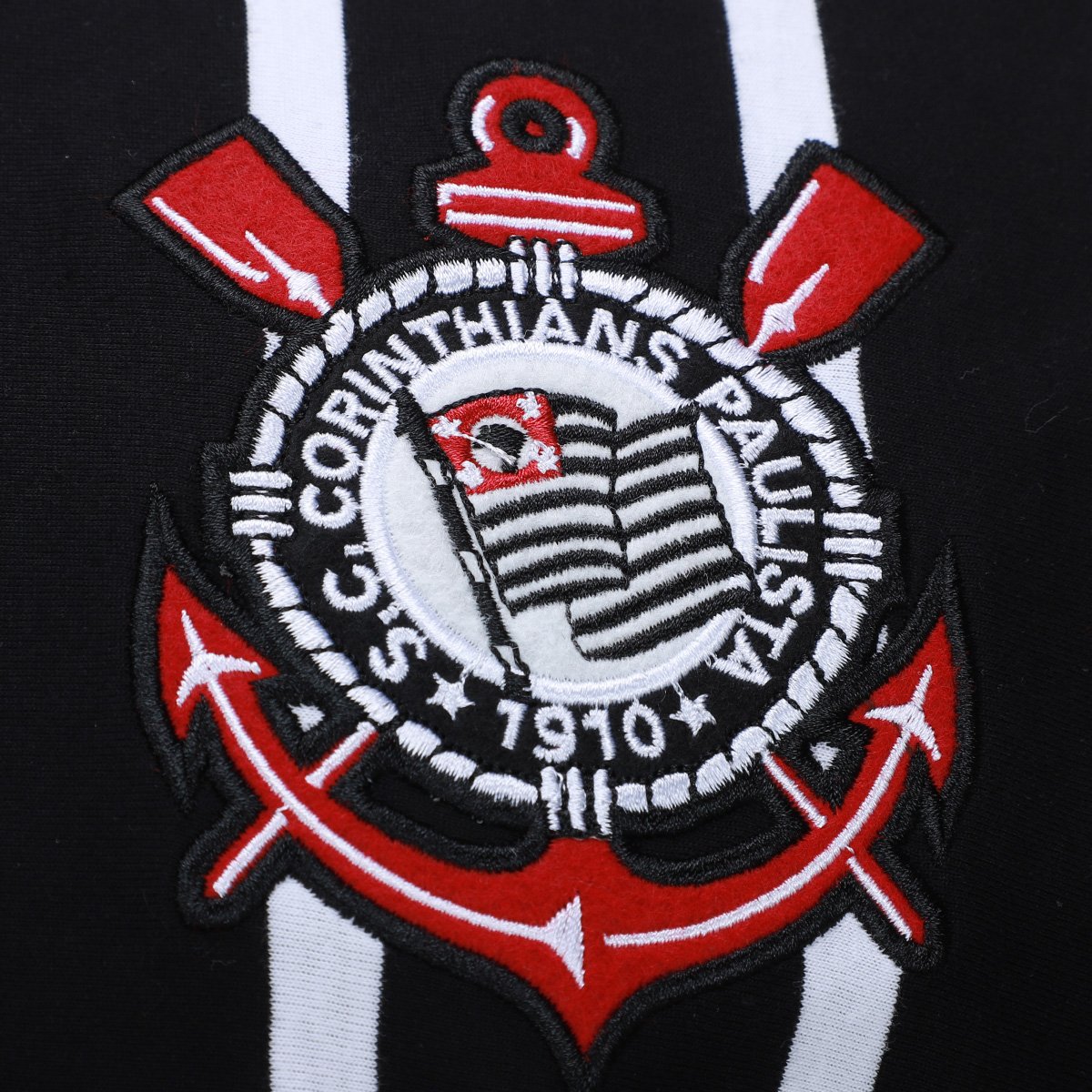 Camiseta Polo Corinthians Retrô Japão Masculina - Tam: P - 2