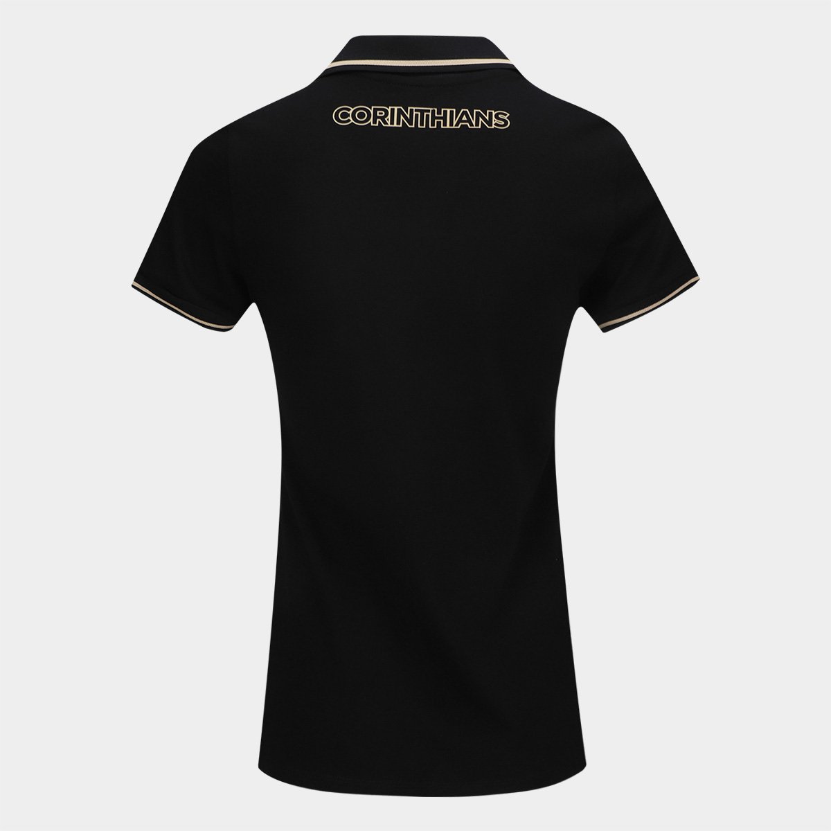 Camisa Polo Corinthians com Punho Feminina - Tam: P - 1