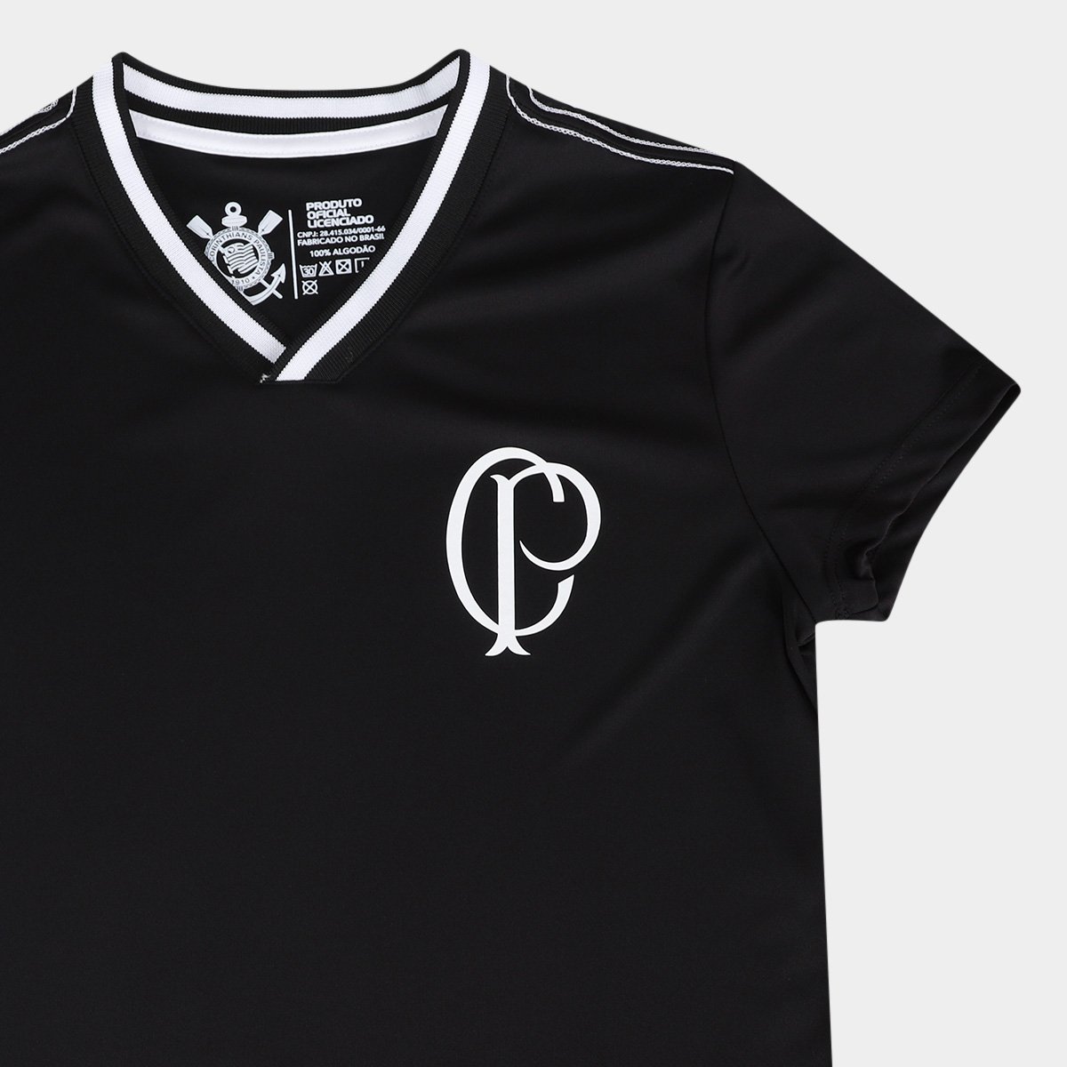 Camiseta Corinthians Feminina - Tam: P - 5