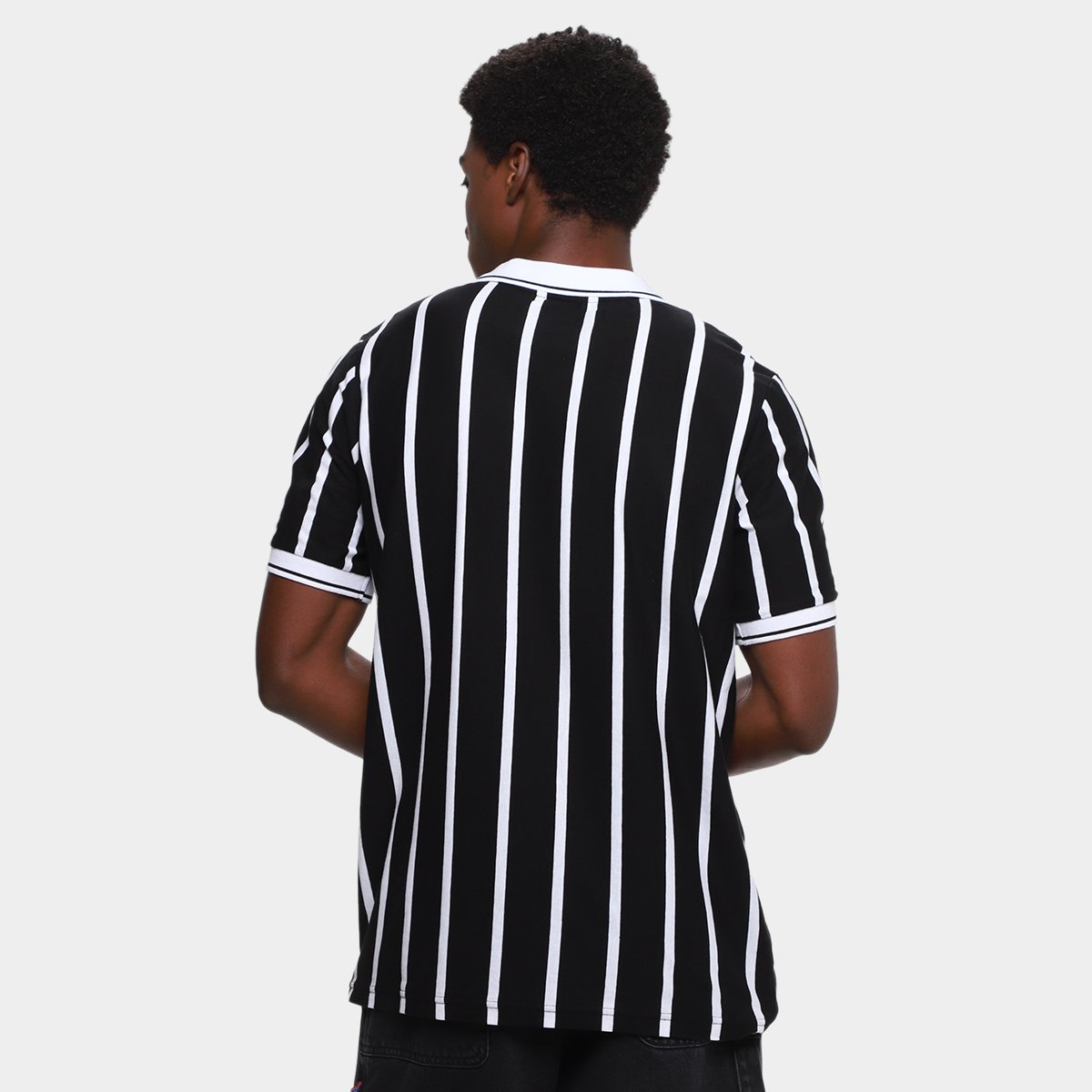 Camisa Polo Corinthians CP Listrada Masculina - Tam: P - 1