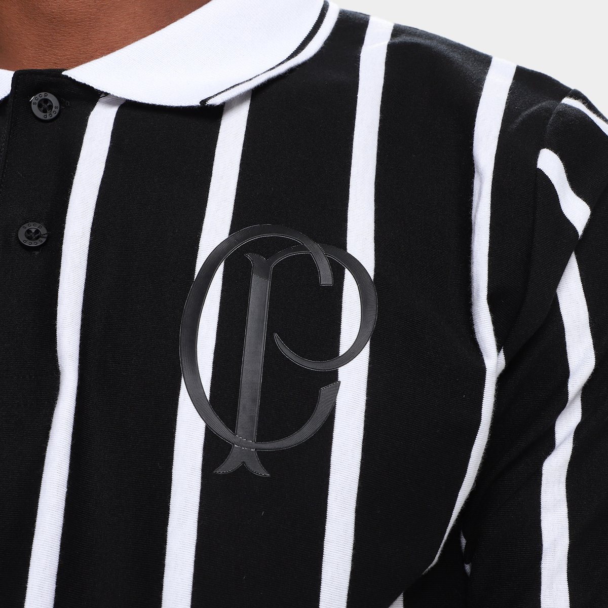 Camisa Polo Corinthians CP Listrada Masculina - Tam: P - 2