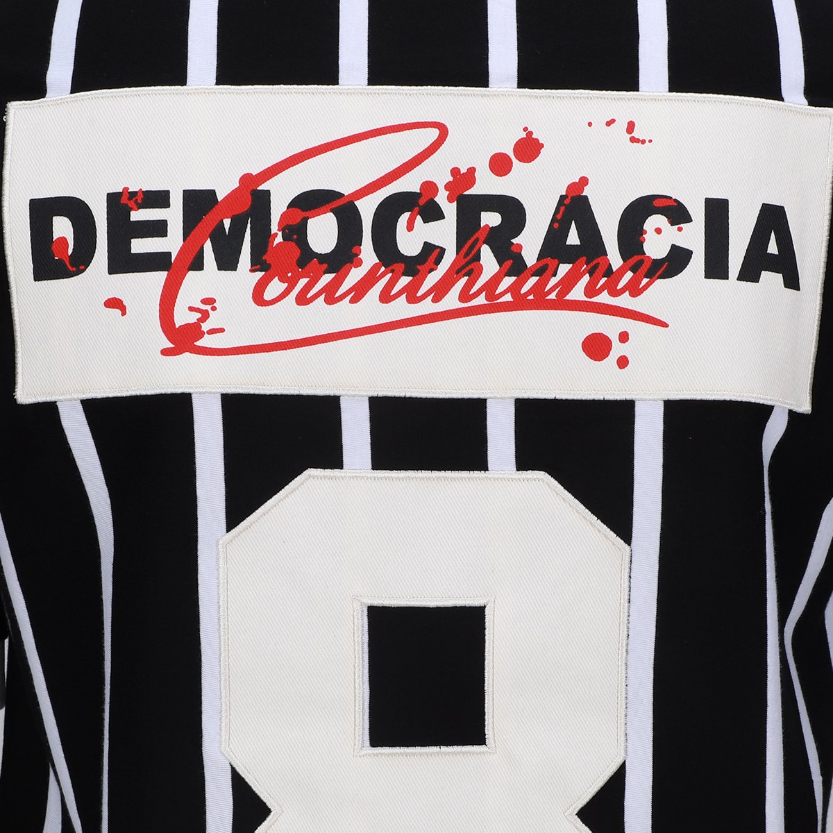 Camiseta Corinthians Democracia 8 Masculina - Tam: M - 5