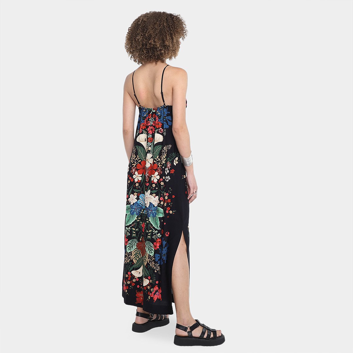 Vestido Longo Farm Menina Bonita Feminino - Tam: G - 1