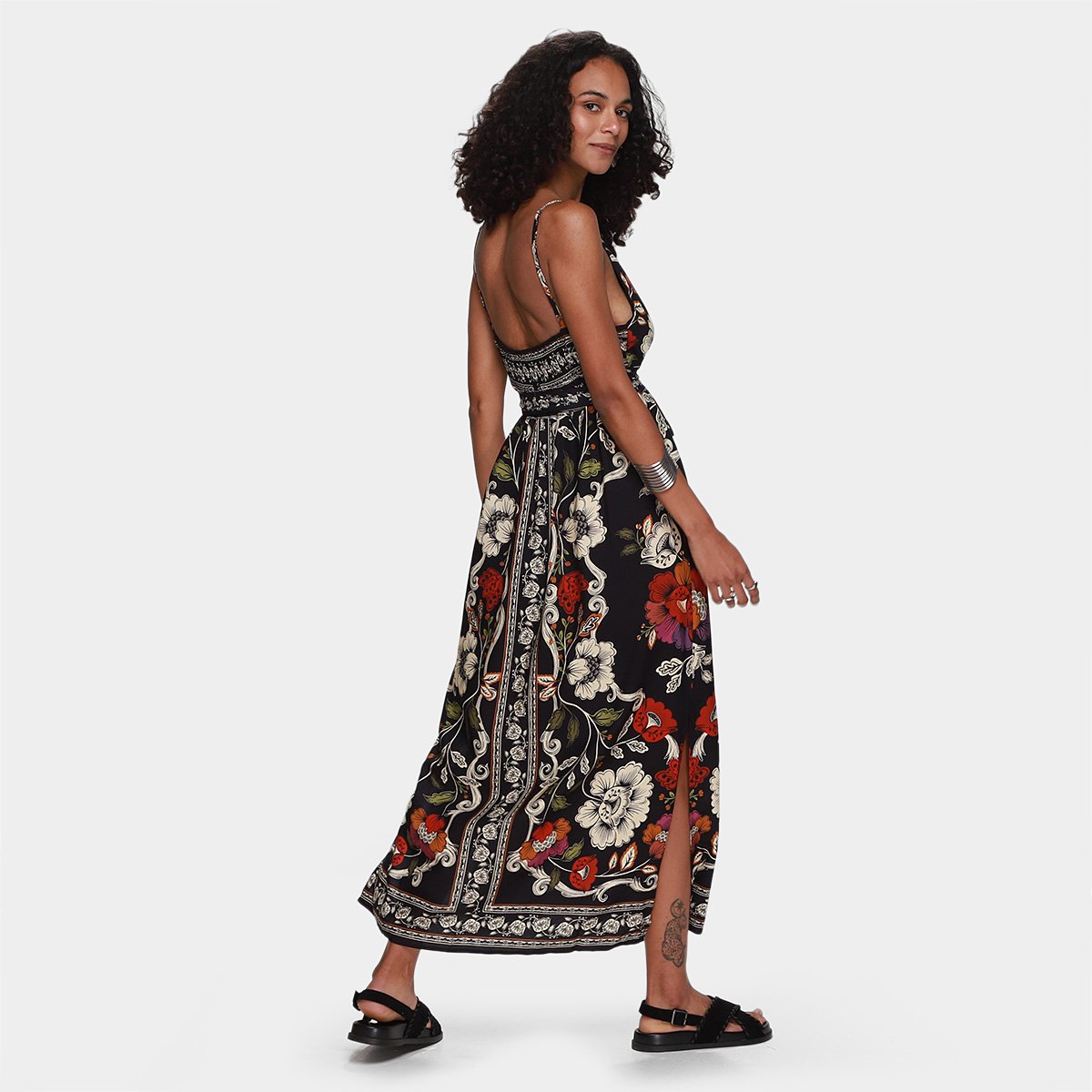 Vestido Cropped Farm Flor de Fita - Tam: P - 1