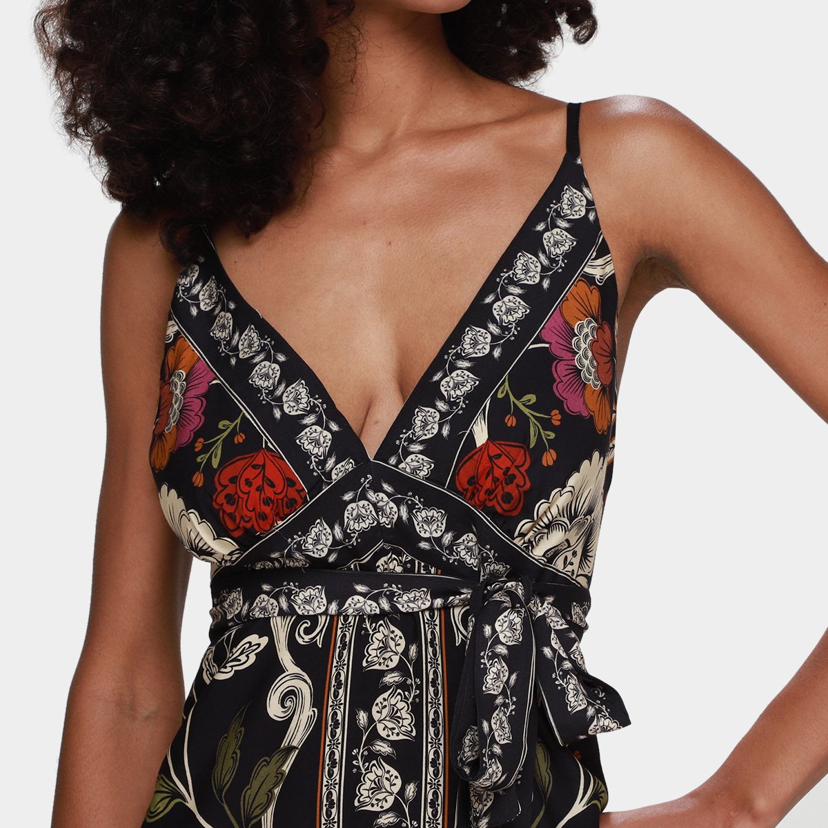 Vestido Cropped Farm Flor de Fita - Tam: P - 2