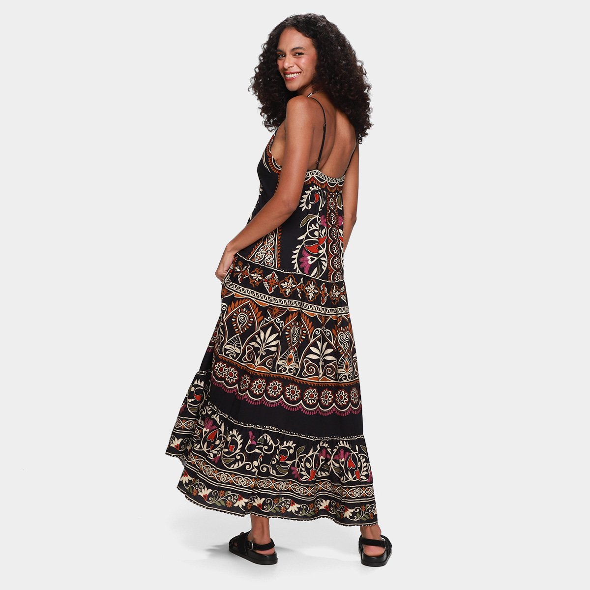 Vestido Longo Farm Adriele - Tam: P - 1