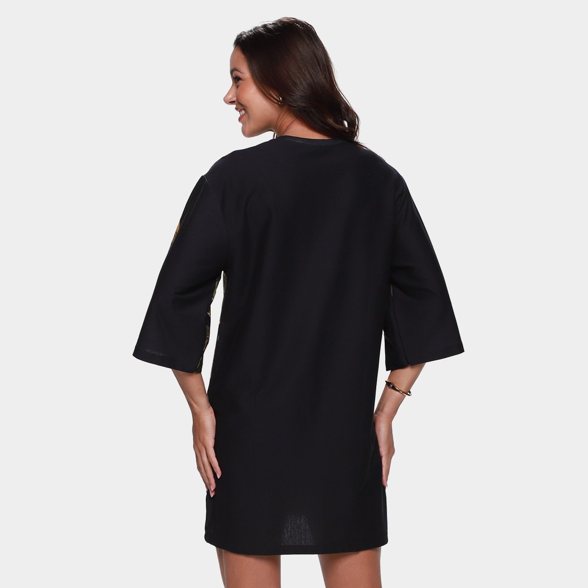 Vestido Tshirt Farm Big Itacare Coqueiro Feminino - Tam: G - 1