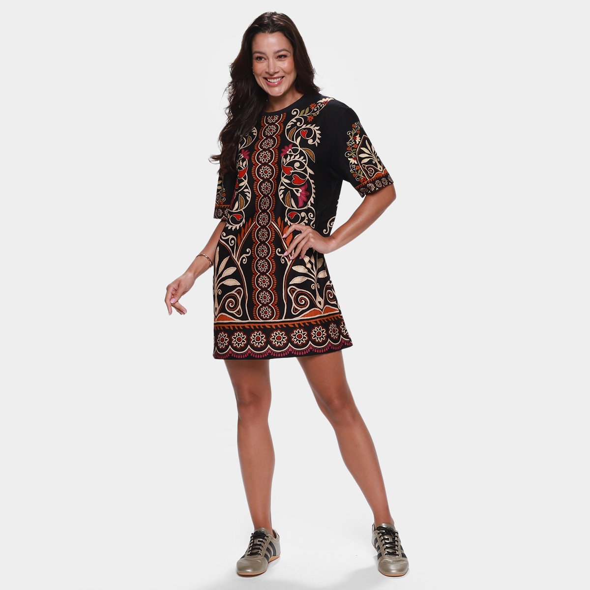 Vestido Tshirt Farm Casual Feminino - Tam: M - 3