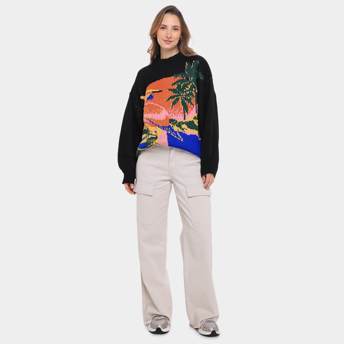 Sueter Tricot Farm Feminino - Tam: M - 3