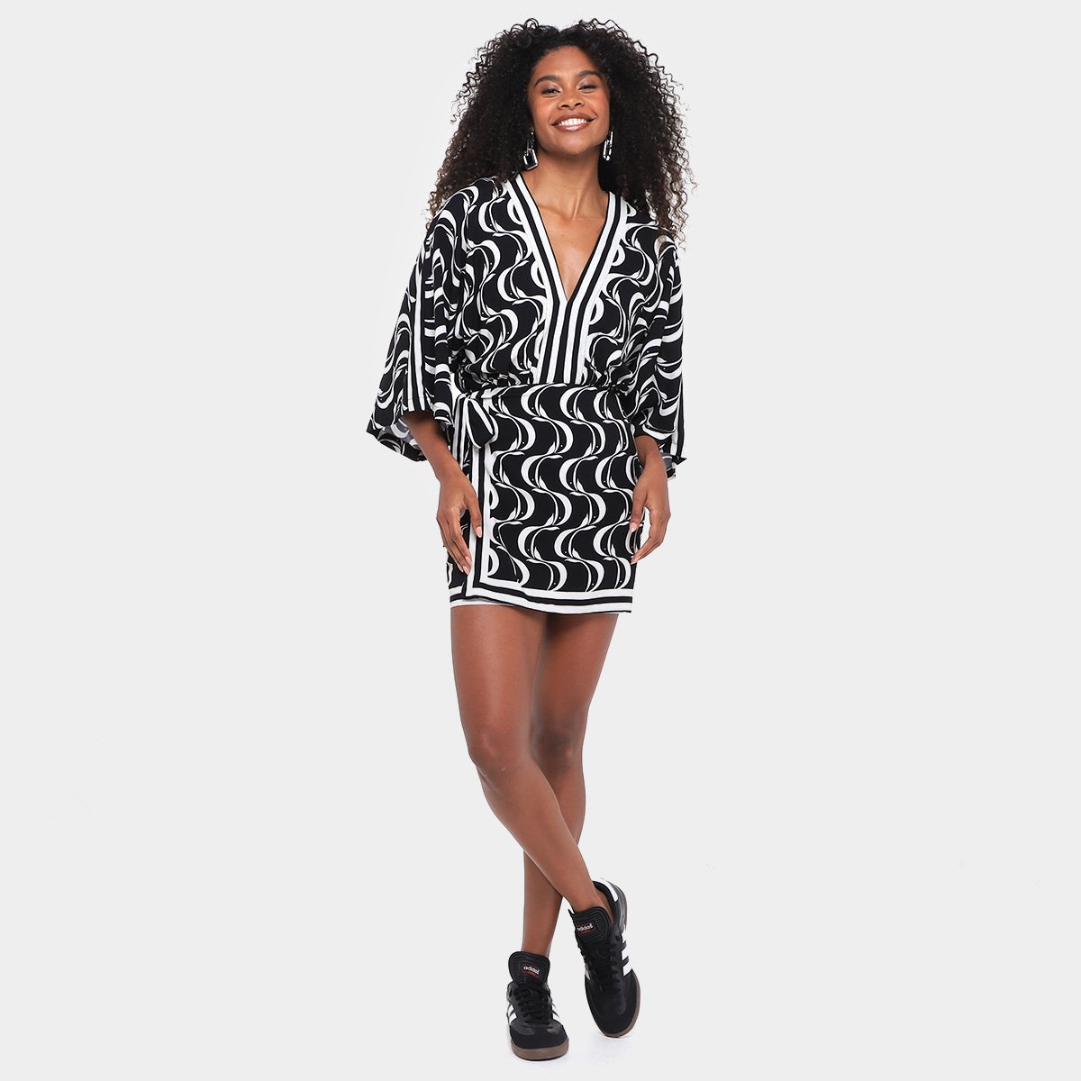 Vestido Curto Farm Peixe Copa Feminino - Tam: P - 3