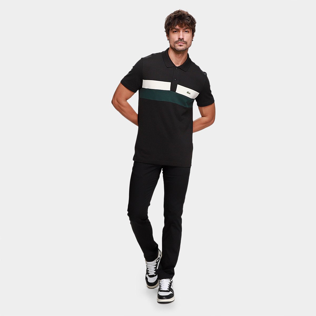 Calça Lacoste Denim Masculina - Tam: 46 - 3