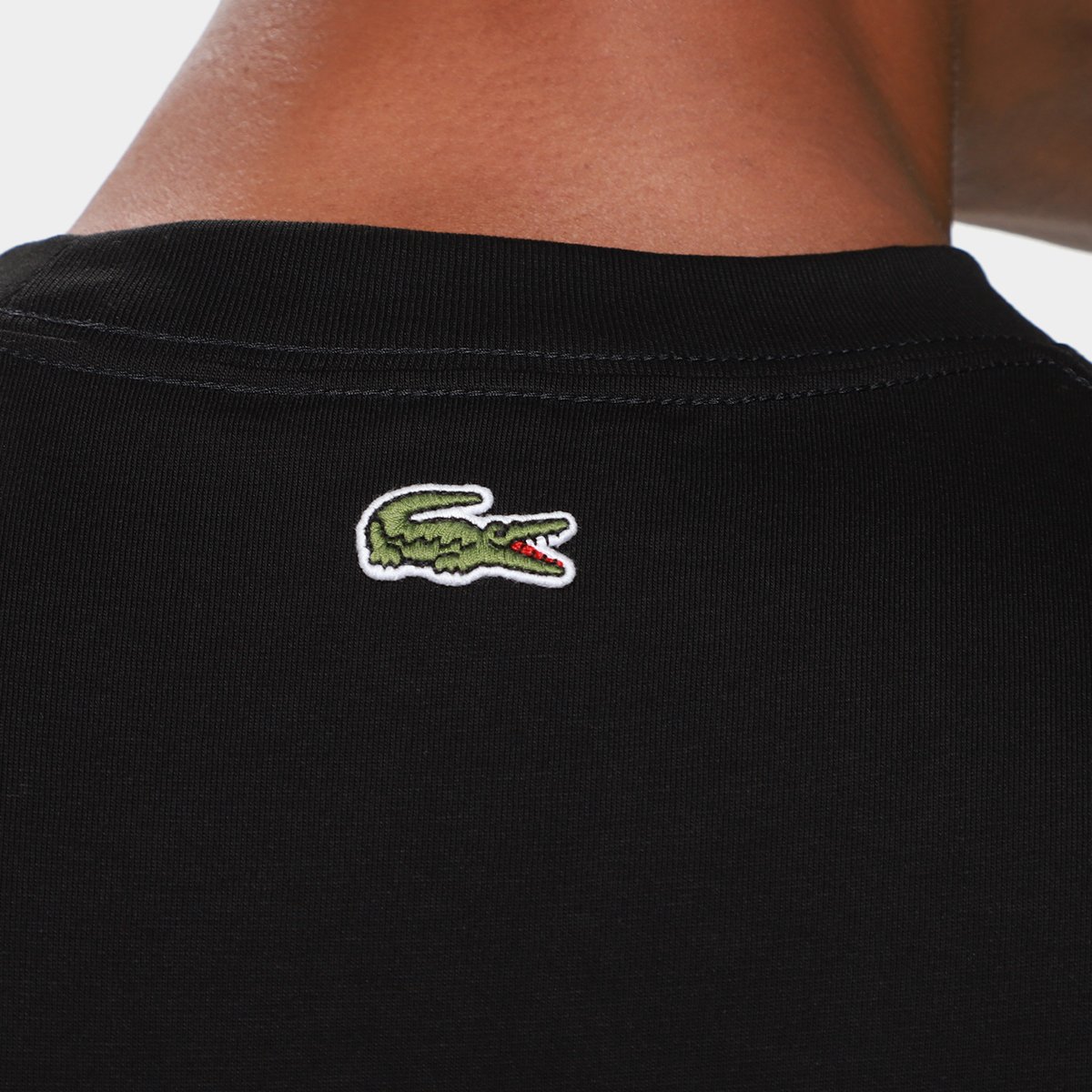 Camiseta Lacoste Casual Masculina - Tam: GG - 3