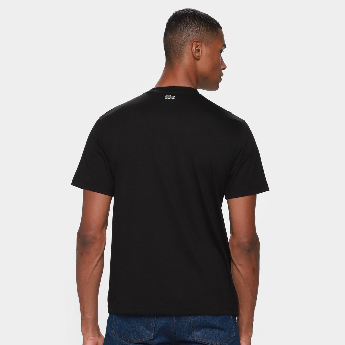 Camiseta Lacoste Casual Masculina - Tam: M - 1
