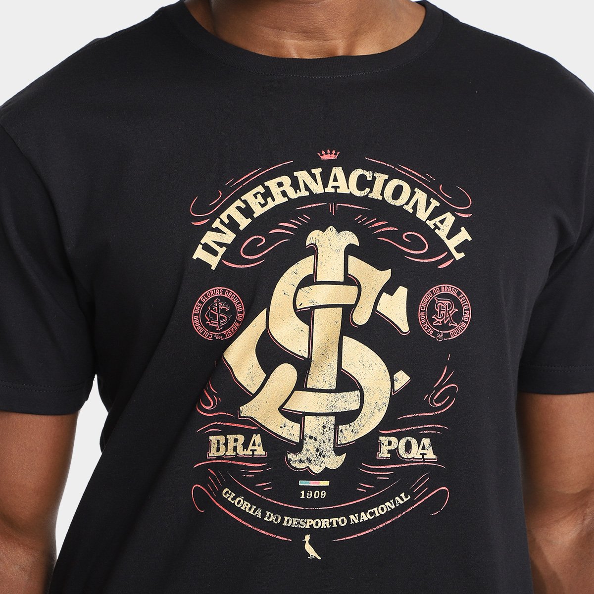 Camiseta Internacional Poa Reserva Masculina - Tam: P - 2