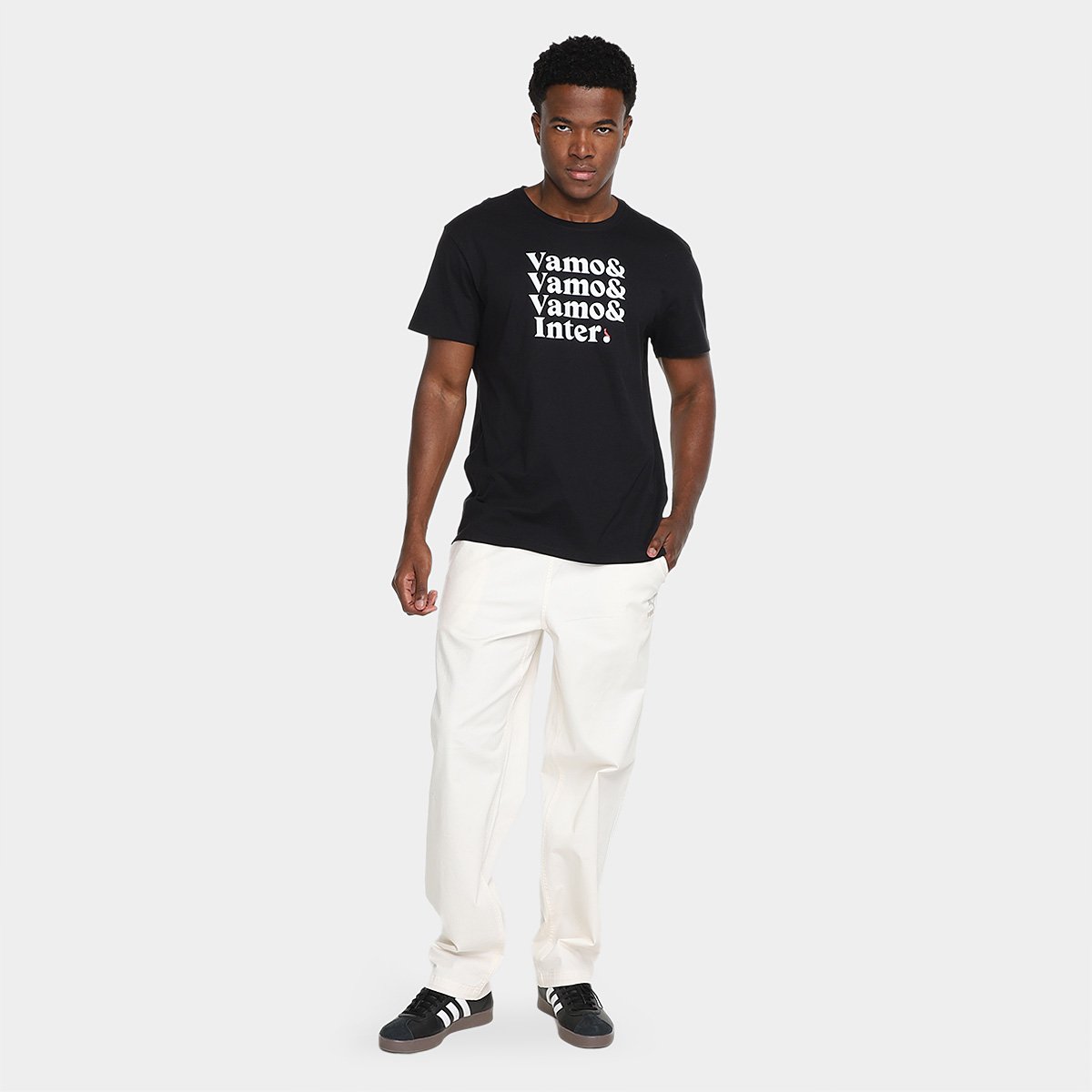Camiseta Internacional Reserva Masculina - Tam: P - 3