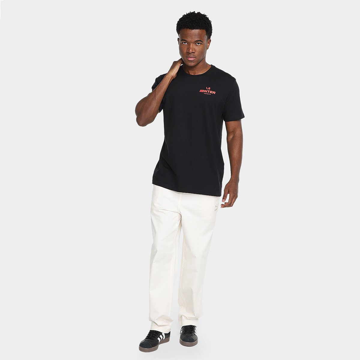 Camiseta Internacional Vivo Reserva Masculina - Tam: P - 3