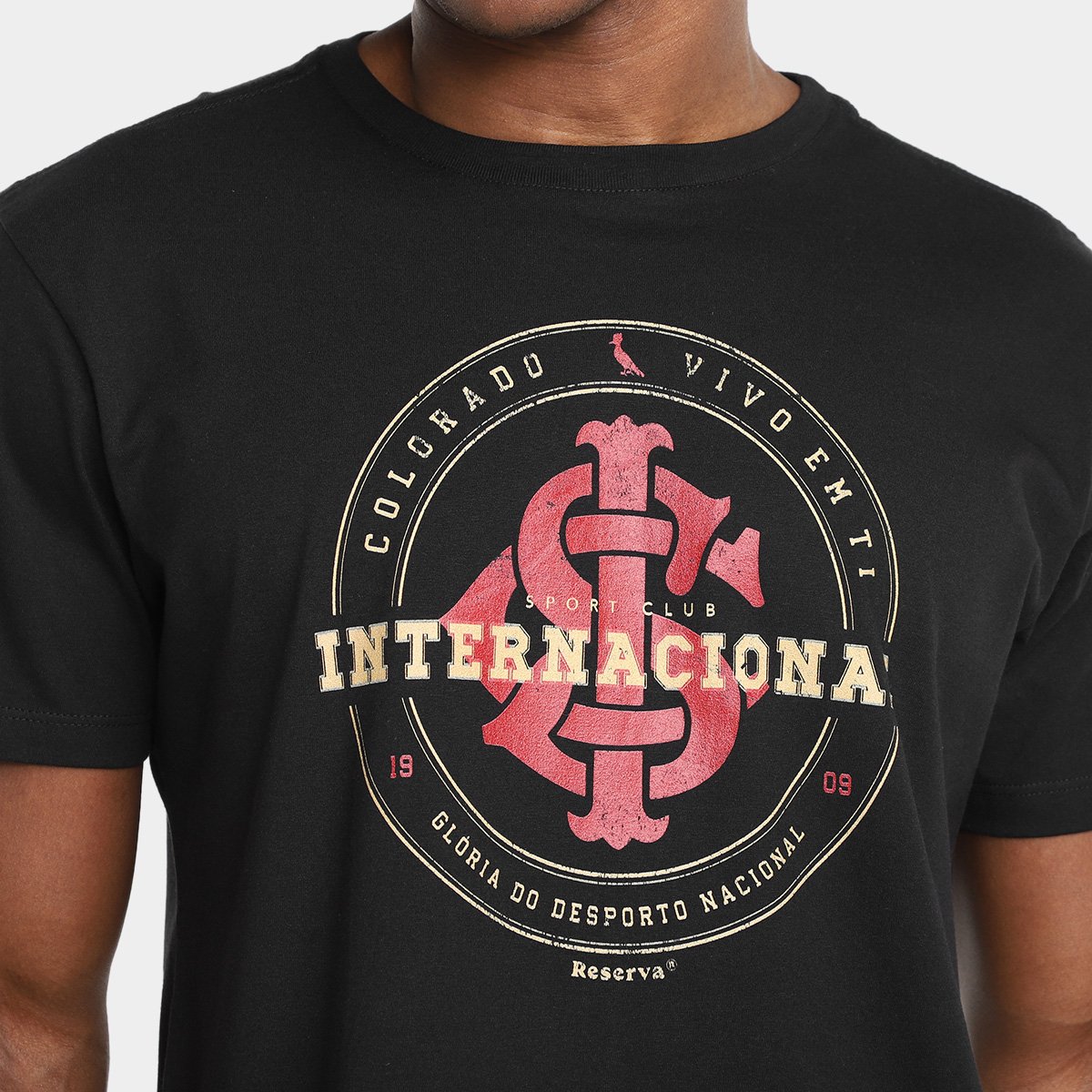 Camiseta Internacional Vivo em Ti Reserva Masculina - Tam: P - 2