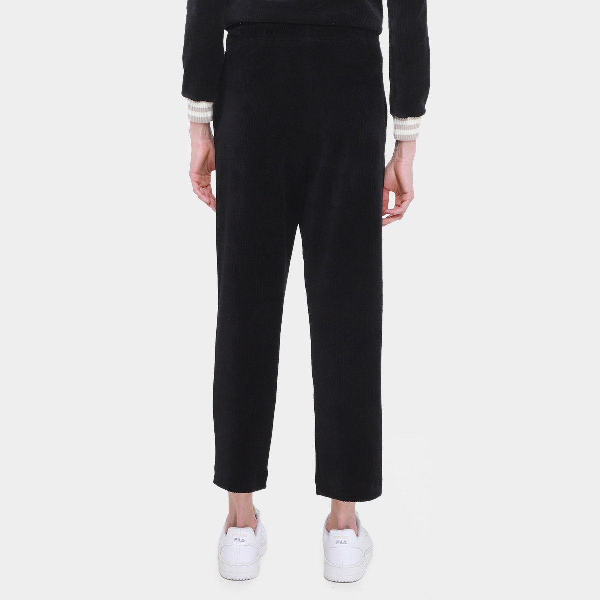 Calça Fila Essentials Canelada Feminina - Tam: M - 1