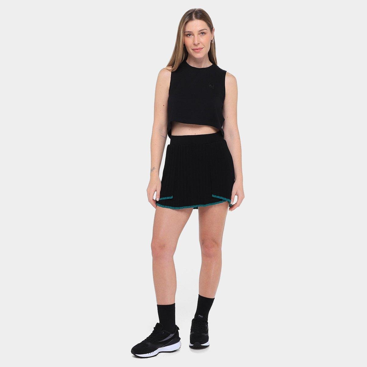 Saia Fila Tricot Sport Club Feminina - Tam: GG - 4