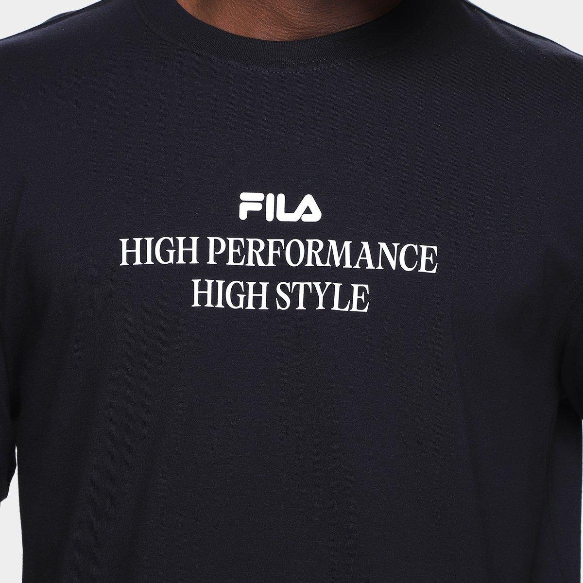 Camiseta Fila Comfort High Style Letter Masculina - Tam: P - 2