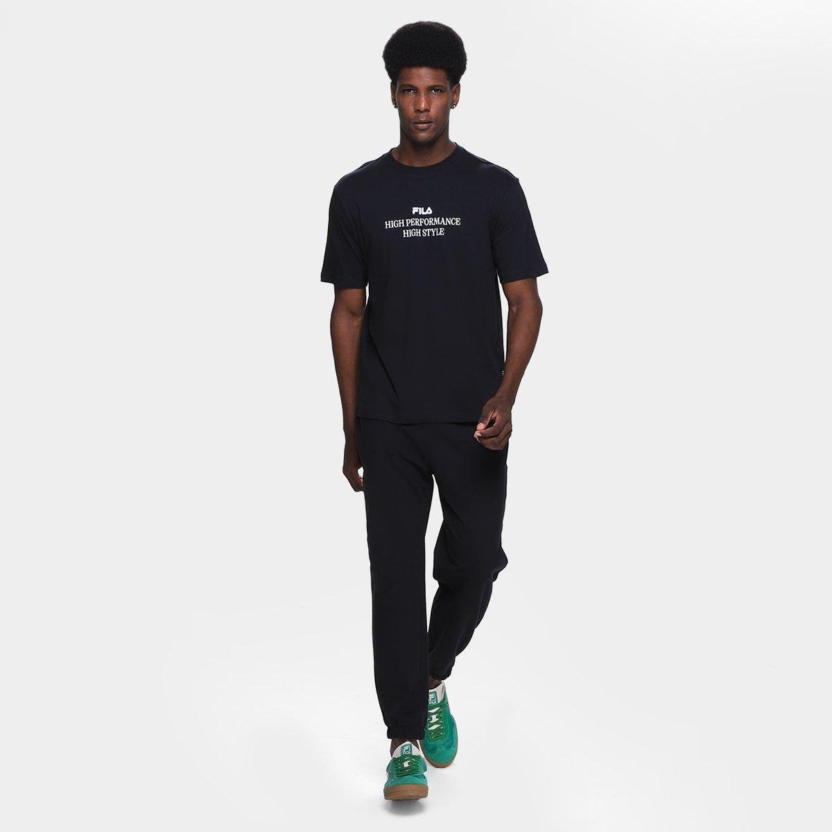 Camiseta Fila Comfort High Style Letter Masculina - Tam: P - 3