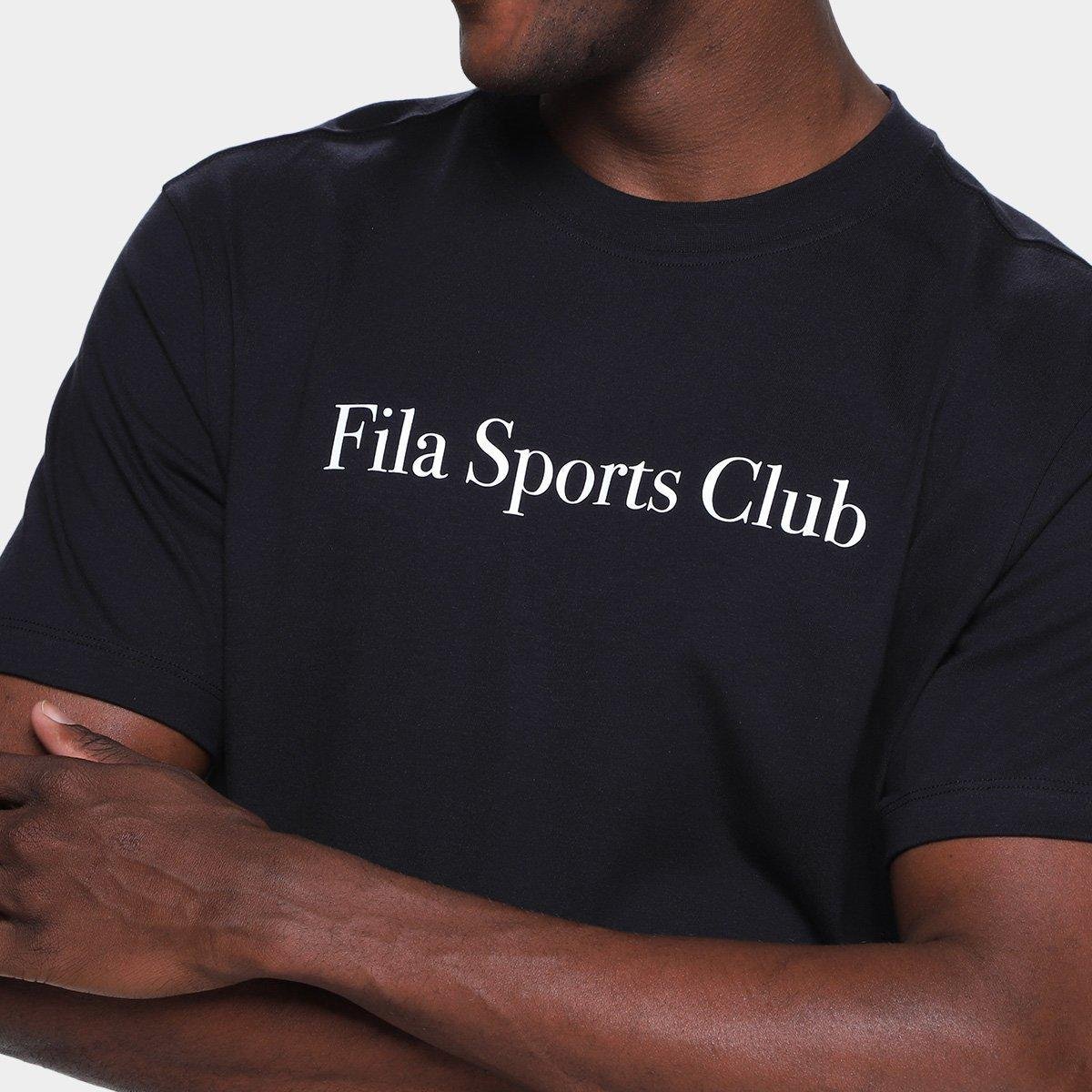 Camiseta Fila Sport Club Letter Masculina - Tam: P - 2