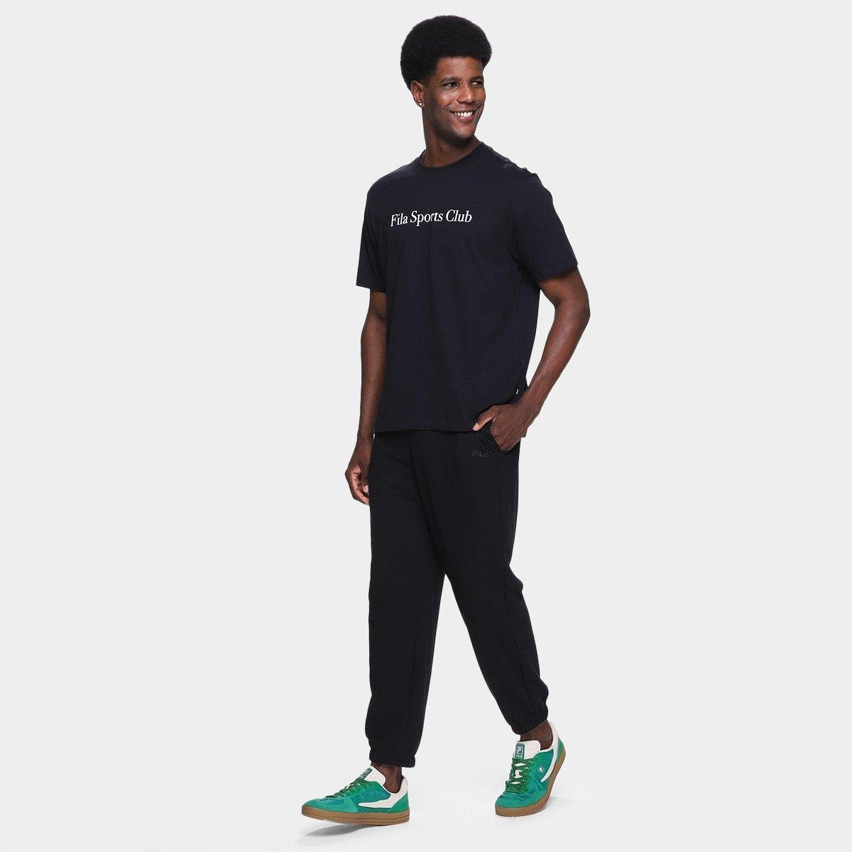 Camiseta Fila Sport Club Letter Masculina - Tam: P - 3